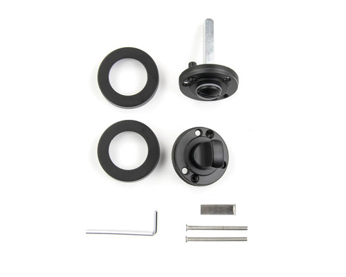 Badezimmer-Türschlossset mit Riegel, Schrauben und Befestigungselementen