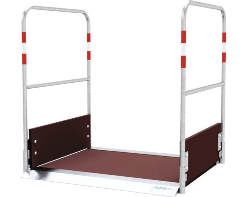 Transportwagen mit Ladefläche und Schiebebügel