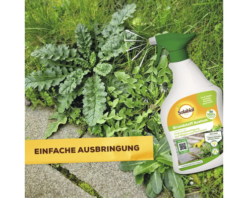 Solabiol Acetum Unkrautbekämpfungsmittel Sprühflasche mit einfacher Ausbringung