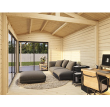 Gartenhaus Palmako inkl. Fußboden 917 x 340 cm tauchgrundiert