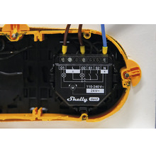 Shelly Gen3 Schalter mit elektrischen Kabeln