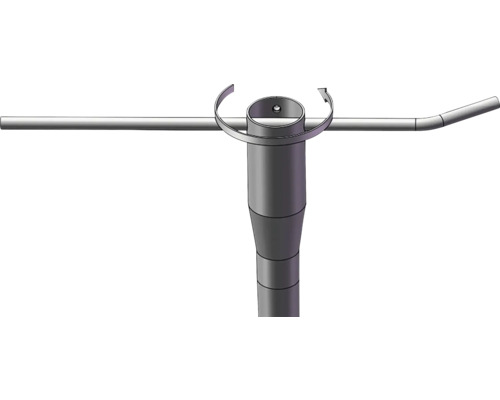 Erdlochbohrer mit Griff