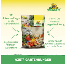Packung Azet Gartendünger für alle Gartenpflanzen