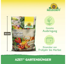 Azet Gartendünger Packung mit einer Höhe von 31 Zentimetern