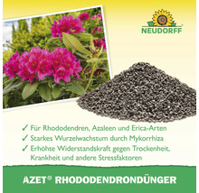 Rhododendron Dünger Azet Neudorff 2,5 kg organischer Dünger