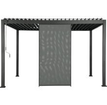 Pergola mit Rollo für den Außenbereich