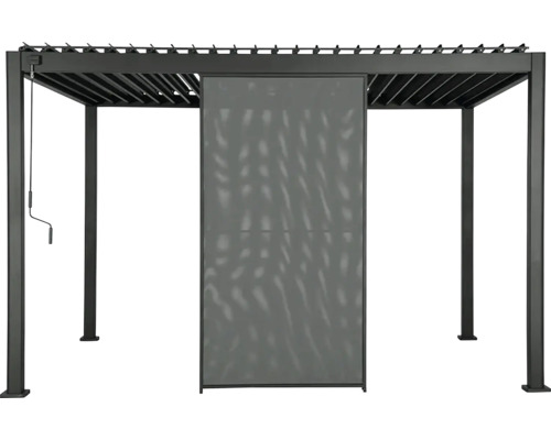 Pergola mit Rollo zum Sonnenschutz
