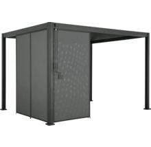 Pavillon mit Seitenwand für den Aussenbereich