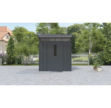 Metall Gerätehaus mit Tür und Fenster für den Garten