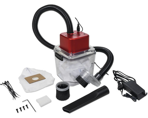 Staubabsaugung mit Zubehör