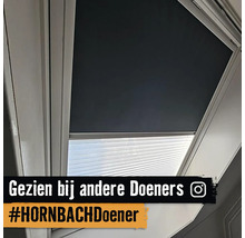 Dachfenster mit Rollo und Plissee für Sonnenschutz