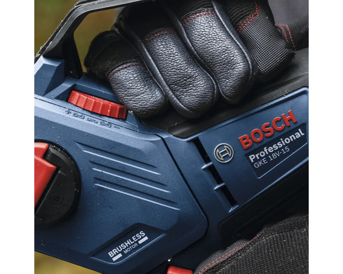 Bosch Professional GKE 18V-15 Akku-Kettensäge im Detail