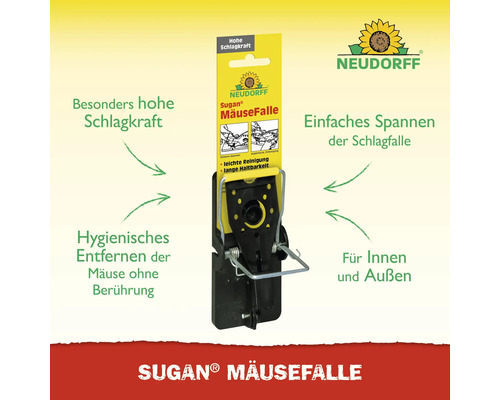 Sugan Mausefalle für Innen und Außen