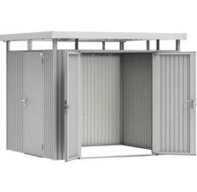 Metall Gerätehaus mit Dach und Doppeltür