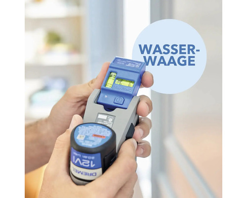 Dremel Nivelliergerät mit Wasserwaage