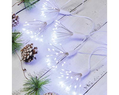 Dekorative Lichterkette mit LED-Leuchtpunkten, geeignet für festliche Anlässe