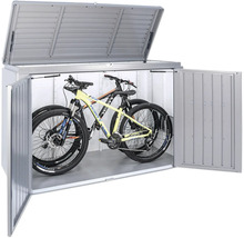 Fahrradbox mit zwei Fahrrädern