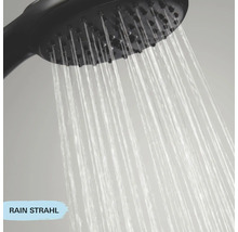 Handbrause mit Regenschauer-Strahl