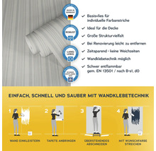 Tapetenrolle mit Produkteigenschaften und Anwendungsanleitung