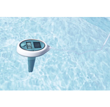 Schwimmendes Poolthermometer mit Solarpanel zur Messung der Wassertemperatur