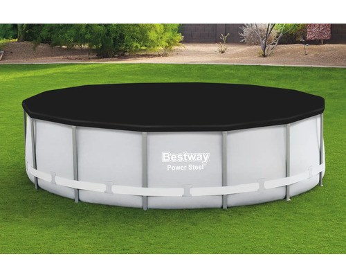 Bestway Power Steel Frame Pool mit Abdeckung