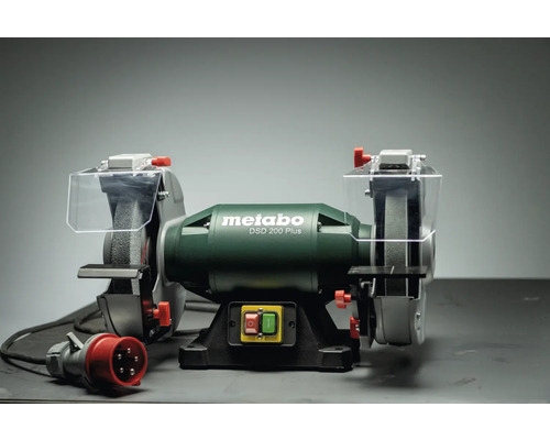 Doppelschleifer Metabo DSD 200 Plus mit Schutzvorrichtungen