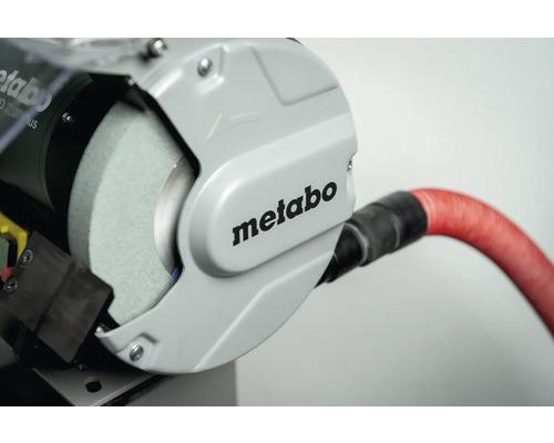 Metabo Logo auf einem Schleifbock