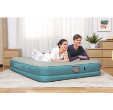 Aufblasbares Gästebett mit integrierter Pumpe und zwei Personen