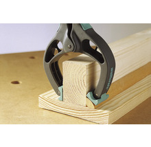 Wolfcraft Einhandzwinge zum Fixieren von Holzwerkstücken