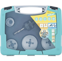 Wolfcraft Lochsägen-Set im Kunststoffkoffer