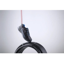 Schuh mit Kabelrolle