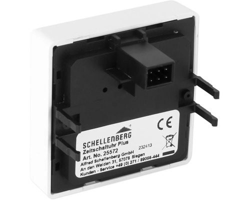 Schellenberg Zeitschaltuhr Plus von hinten.