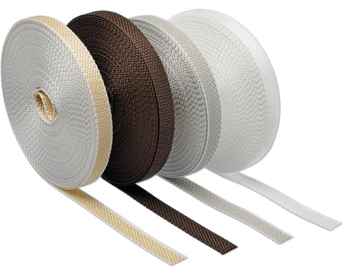 Verschiedene Rollen Textilband
