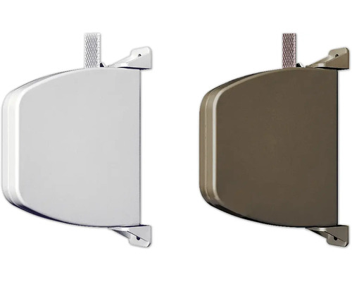 Zwei Rollos für Fenster zur Lichtsteuerung