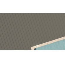 Ansicht von Terrassendielen neben Pool