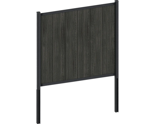 Zaunelement mit Rahmen