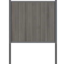 Gartenzaun aus Holz mit Rahmen