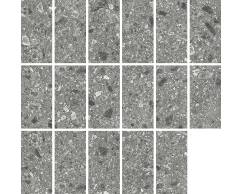 Mosaikfliesen mit Steindekor