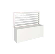 Blumenkasten mit Rankhilfe