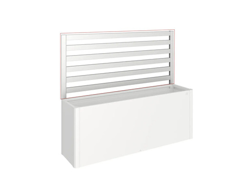 Blumenkasten mit Rankhilfe