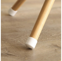 Stuhlbein aus Holz mit Bodenschoner