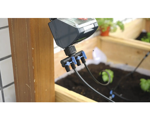 Bewässerungssystem mit programmierbarer Steuerung für Pflanzen