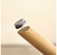 Filzgleiter zur Montage an einem Möbelbein