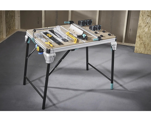Wolfcraft Master Cut 2600 Werkbank mit Zubehör