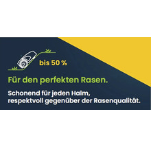 Bis zu 50 Prozent Rabatt für Rasenpflegeprodukte.