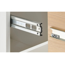 Metall Schubladenschienenpaar im Möbelstück