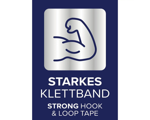 Starkes Klettband Symbol