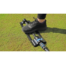 Gartensprenger mit Fuß zum einfachen Positionieren