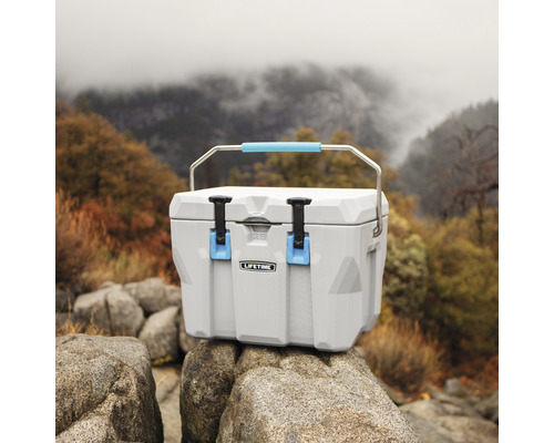 Lifetime Kunststoff Kühlbox Premium 52 Liter, Grau