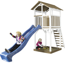 Spielturm mit Rutsche und Sandkasten für Kinder